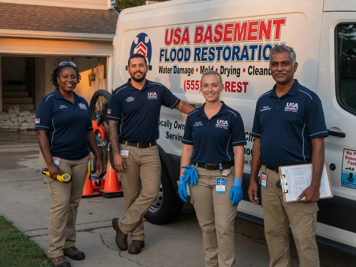 Basement Flood Cleanup company in Corrigan, TX